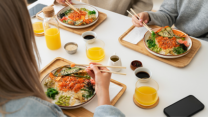 makan siang gizi seimbang